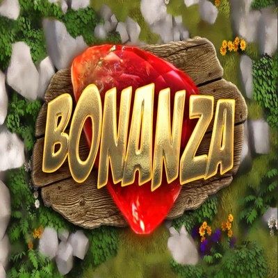 Bonanza online game logo by Big Time Gaming on rollflame.casino