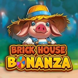 Brick House Bonanza slot logo by Pragmatic Play at Rollflame Casino