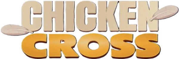Chicken Cross slot visual from Upgaming available on rollflame.casino