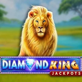 Diamond King Jackpots slot icon by SpinPlay Games, available at Rollflame Casino