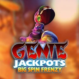 Genie Jackpots: Big Spin Frenzy logo – Jackpots by Blueprint Gaming at Rollflame Casino