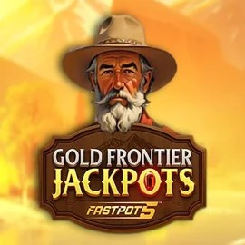 Gold Frontier Jackpots FastPot5 logo by Yggdrasil Rollflame Casino