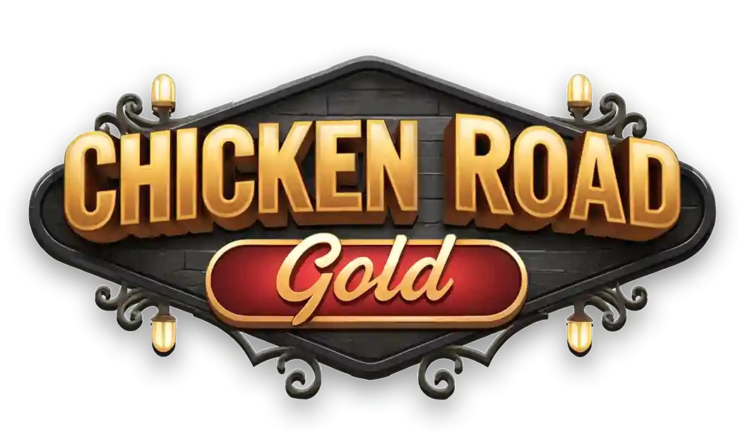 Chicken Road Gold by InOut, showcased at rollflame.casino – game logo