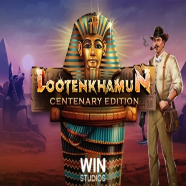 LootEnKhamun Centenary slot logo by bwin.party at Rollflame Casino