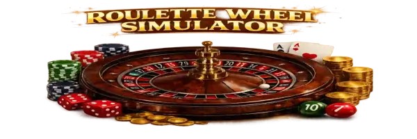 Roulette Wheel Simulator online game logo by Pragmatic Play on rollflame.casino