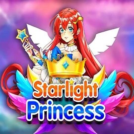 Starlight Princess logo by Pragmatic Play at Rollflame Casino